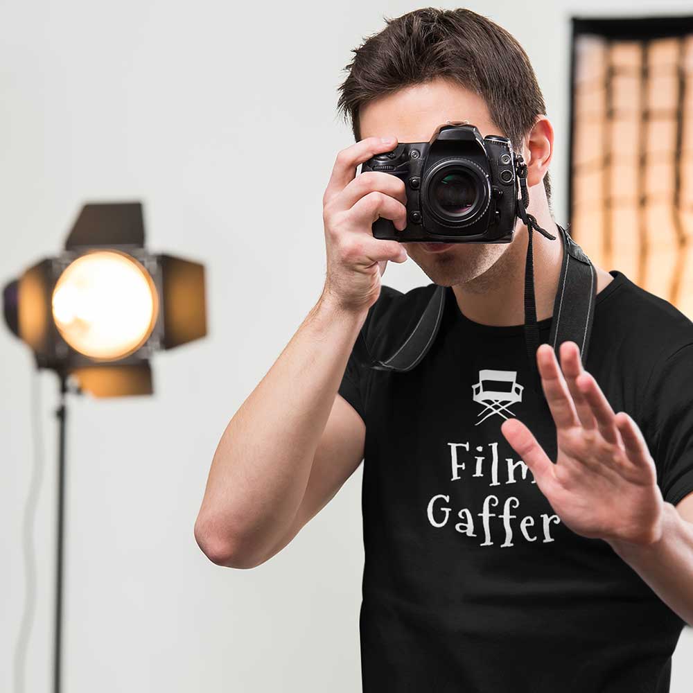 Film and Movie Crew Gaffer T-shirt