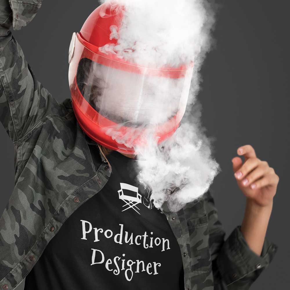 Film and Movie Crew Production Designer T-shirt