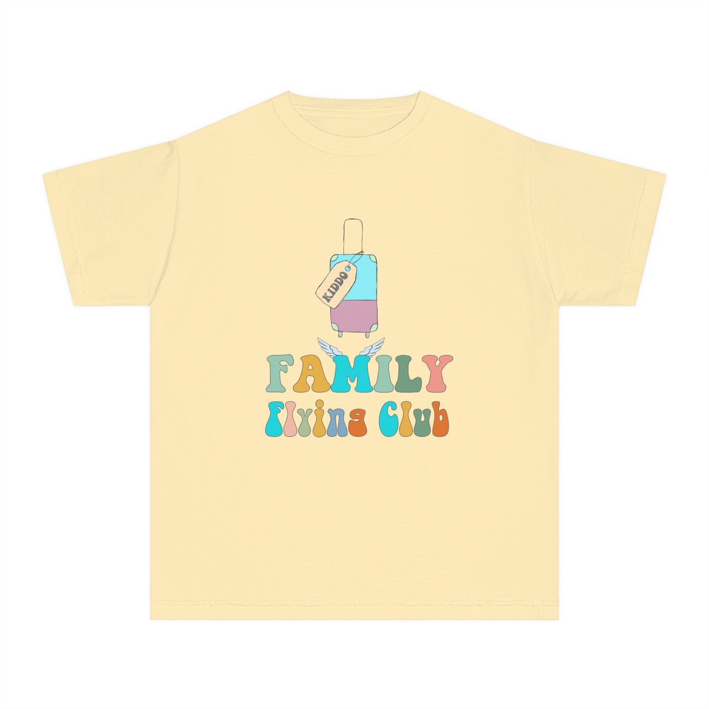 Family Flying Club - Kiddo - Family Matching Shirts - Youth Midweight Tee