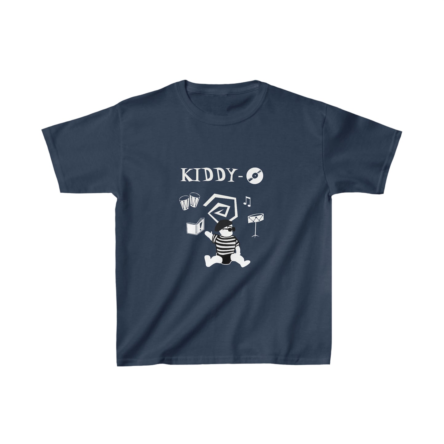 Cool Kiddy-O Beatnik Family Matching Shirts - Kids Heavy Cotton™ Tee dark colors