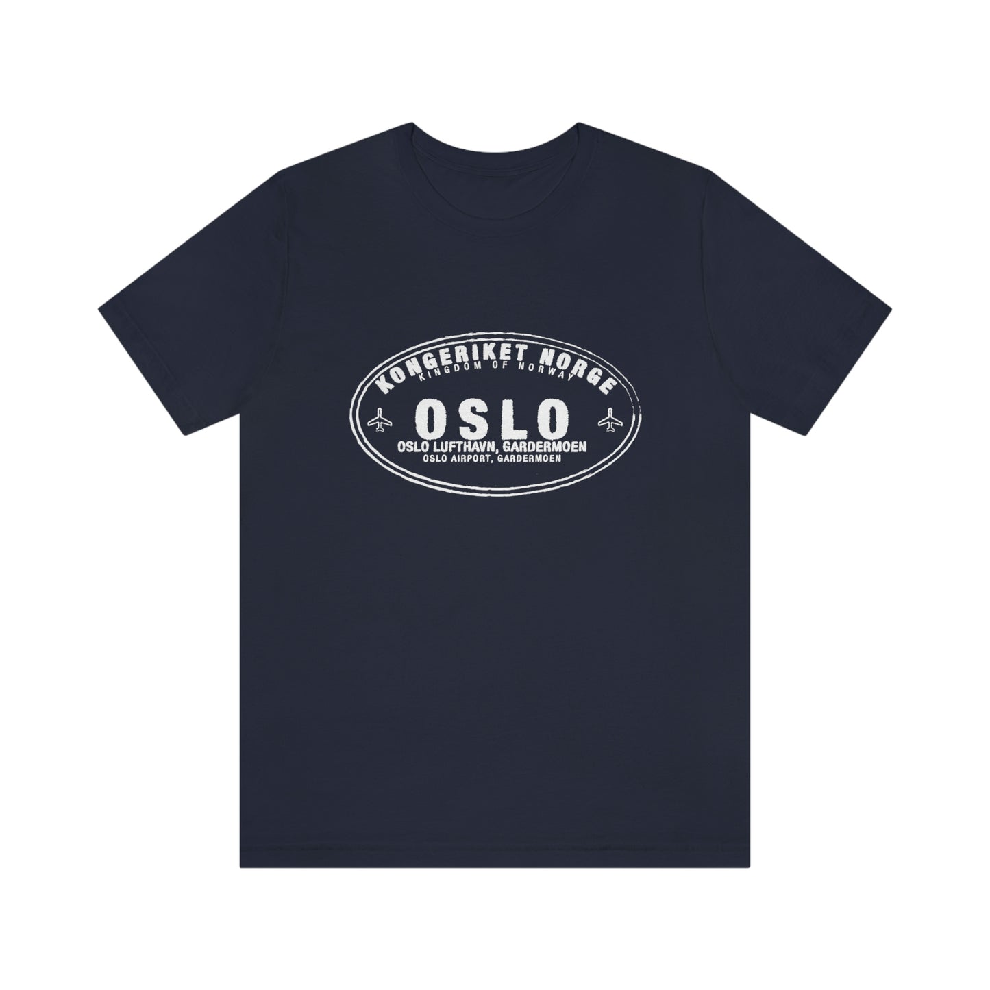 Oslo Norway Passport Stamp Vacation Travel Unisex T-shirt