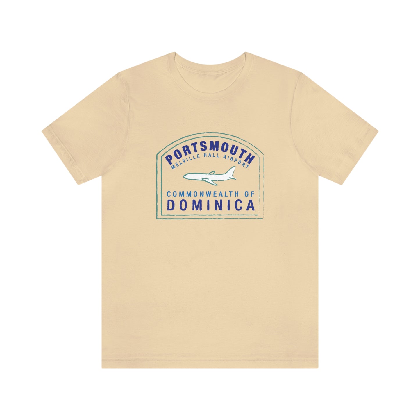 Portsmouth Dominica Passport Stamp Vacation Travel Unisex T-shirt