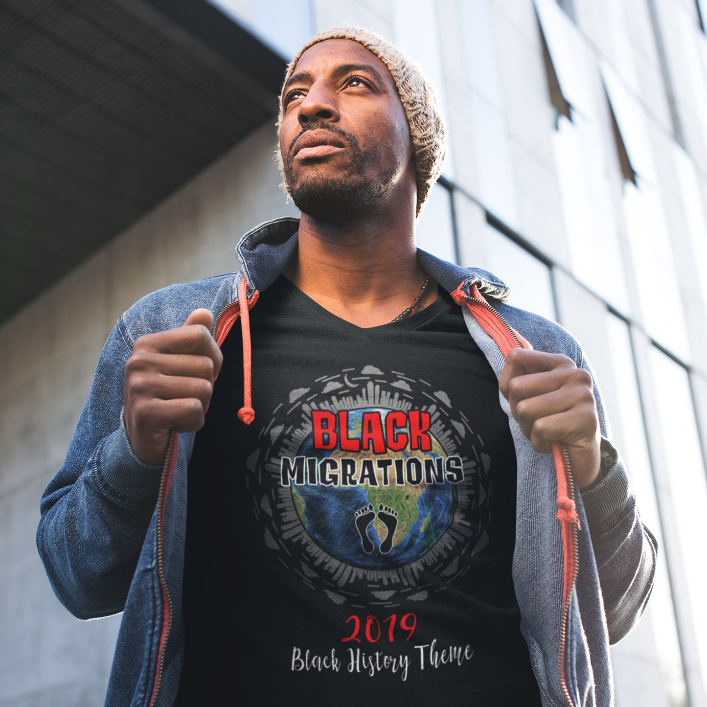 2019 Black History Theme Black Migrations T-shirt