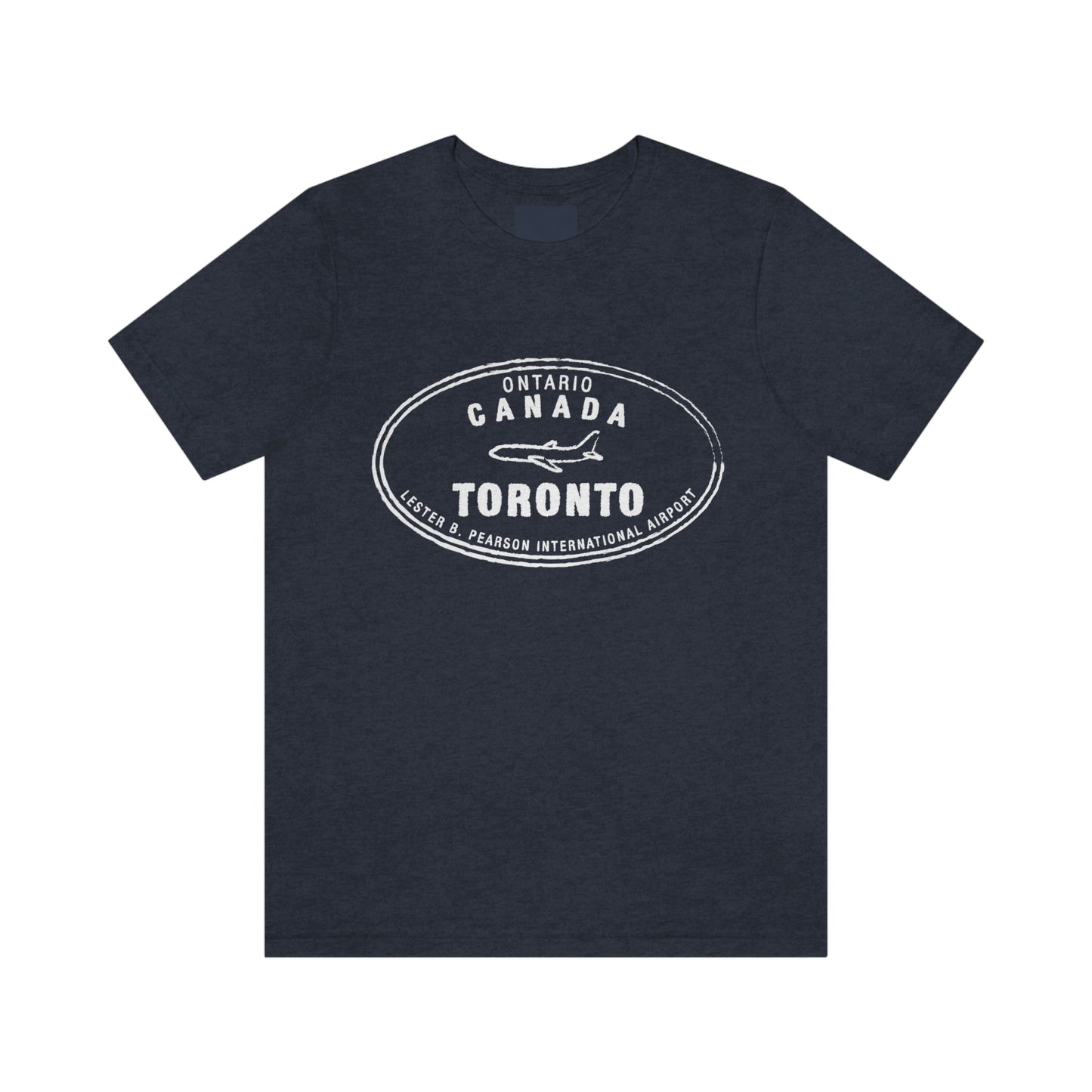 Toronto ON Canada Passport Stamp Vacation Travel Souvenir Unisex T-shirt