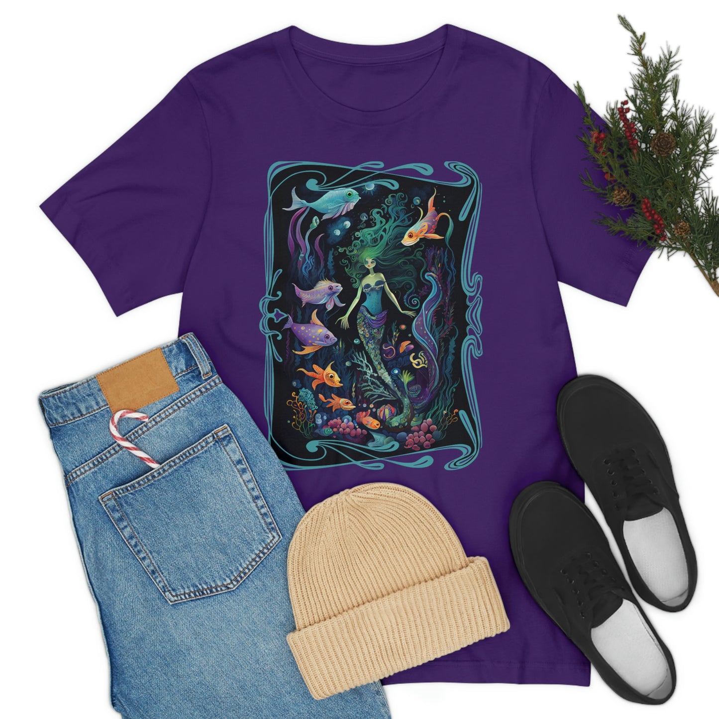 Mermaid Garden Mermaidcore Fairycore Women's Unisex T-shirt