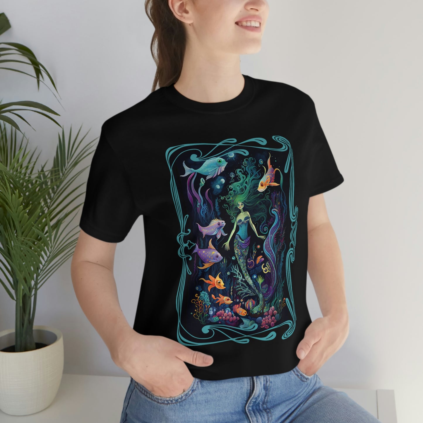 Mermaid Garden Mermaidcore Fairycore Women's Unisex T-shirt