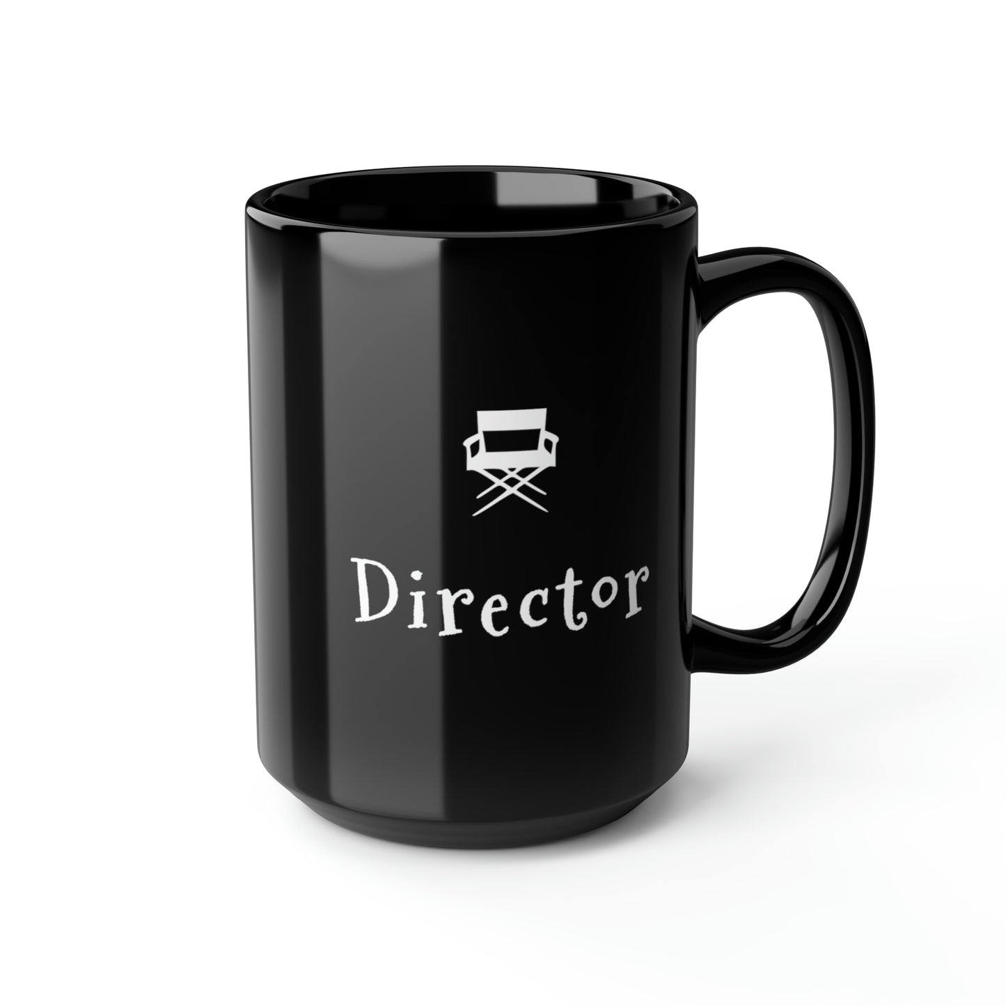 Film Director Coffee or Tea Gift for Movie Lovers and Film Buffs - Black Mug, 15oz