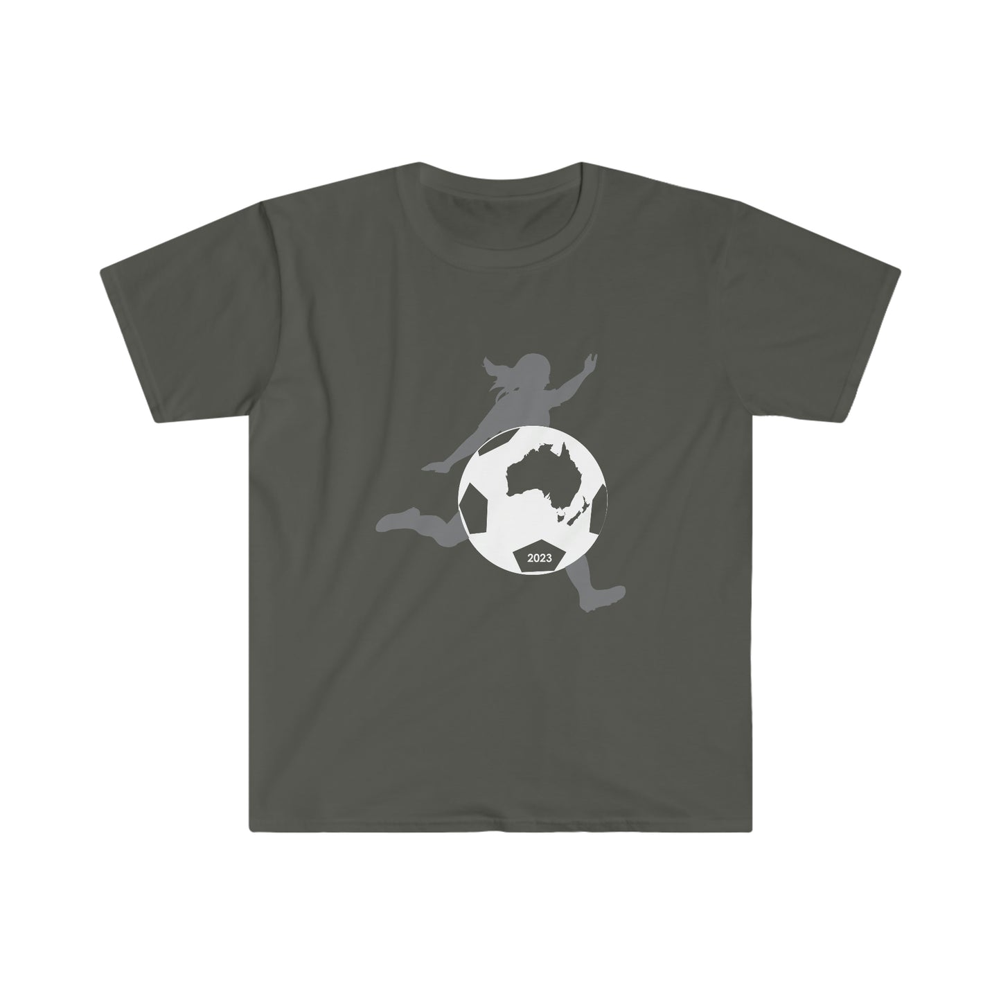 Womens Soccer 2023 Australia - Unisex Softstyle T-Shirt