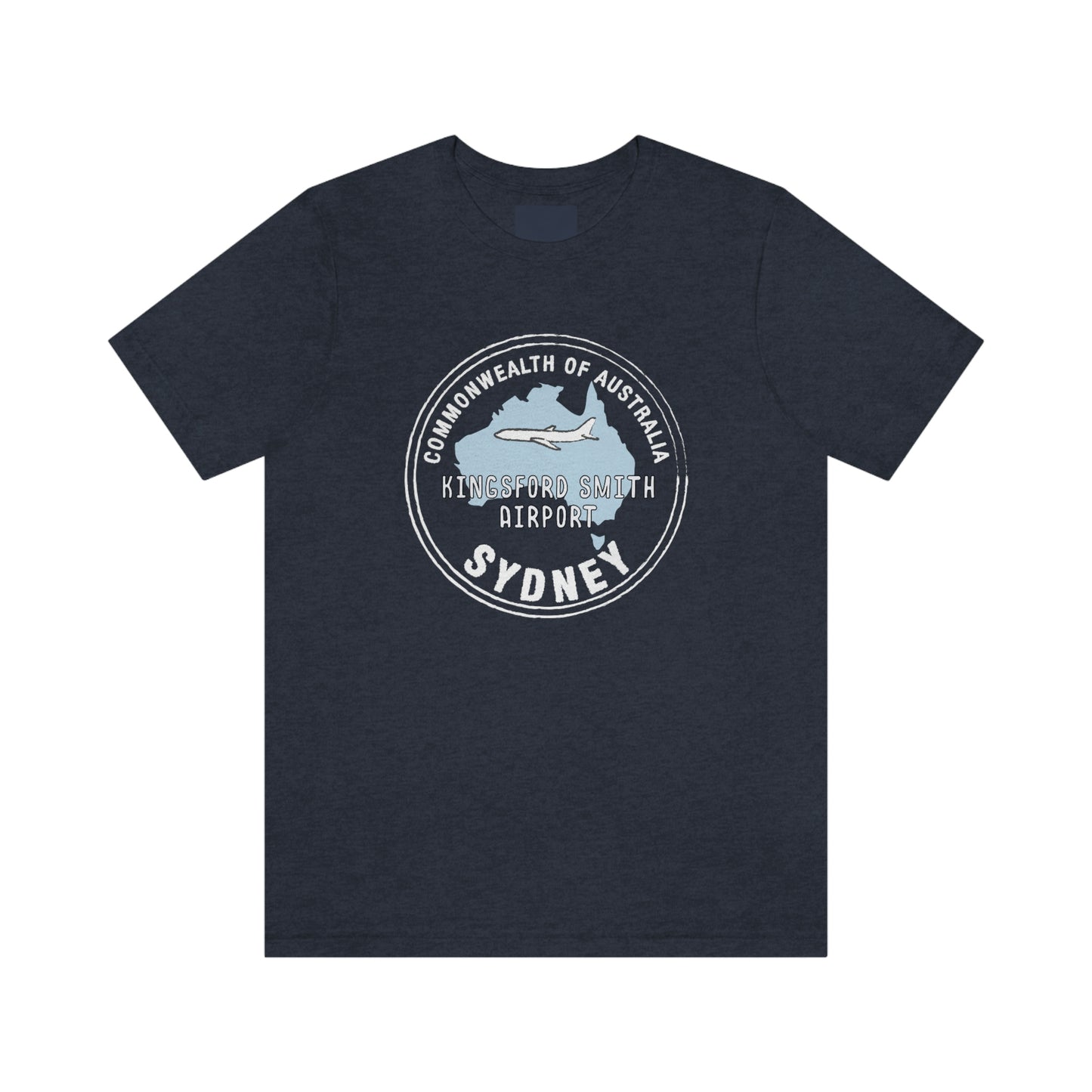 Sydney Australia Passport Stamp Vacation Travel Souvenir Unisex T-shirt