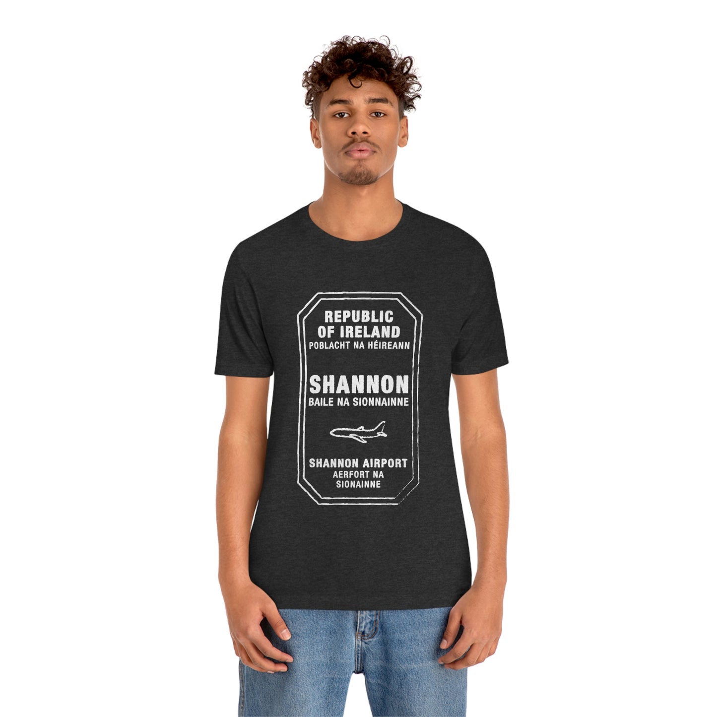 Shannon Ireland Passport Stamp Vacation Travel Unisex T-shirt