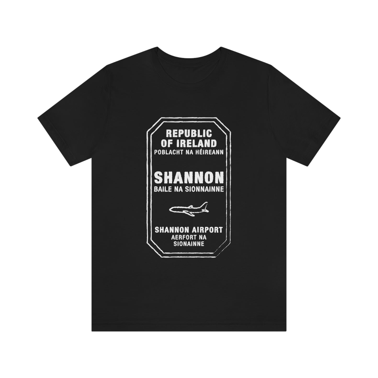 Shannon Ireland Passport Stamp Vacation Travel Unisex T-shirt