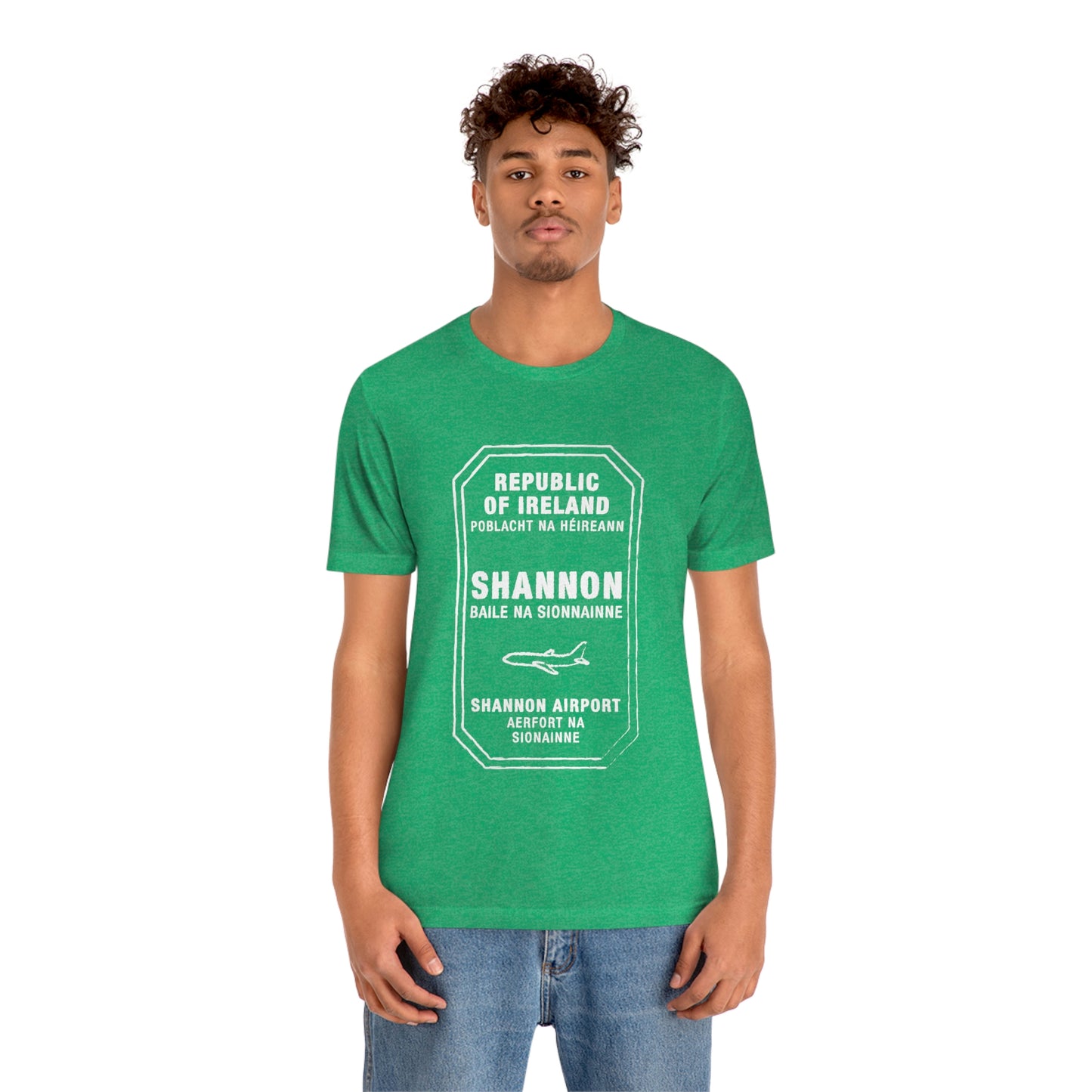 Shannon Ireland Passport Stamp Vacation Travel Unisex T-shirt