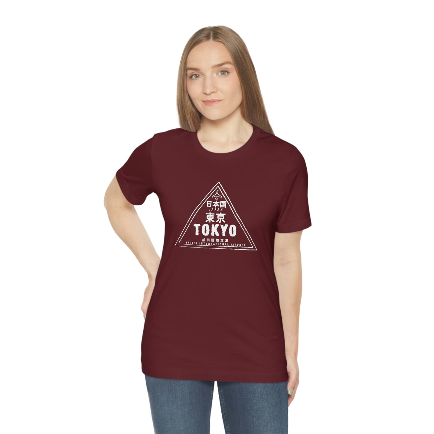 Tokyo Japan Passport Stamp Vacation Travel Souvenir Unisex T-shirt