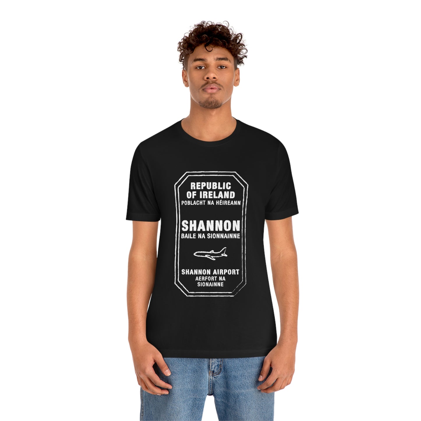 Shannon Ireland Passport Stamp Vacation Travel Unisex T-shirt