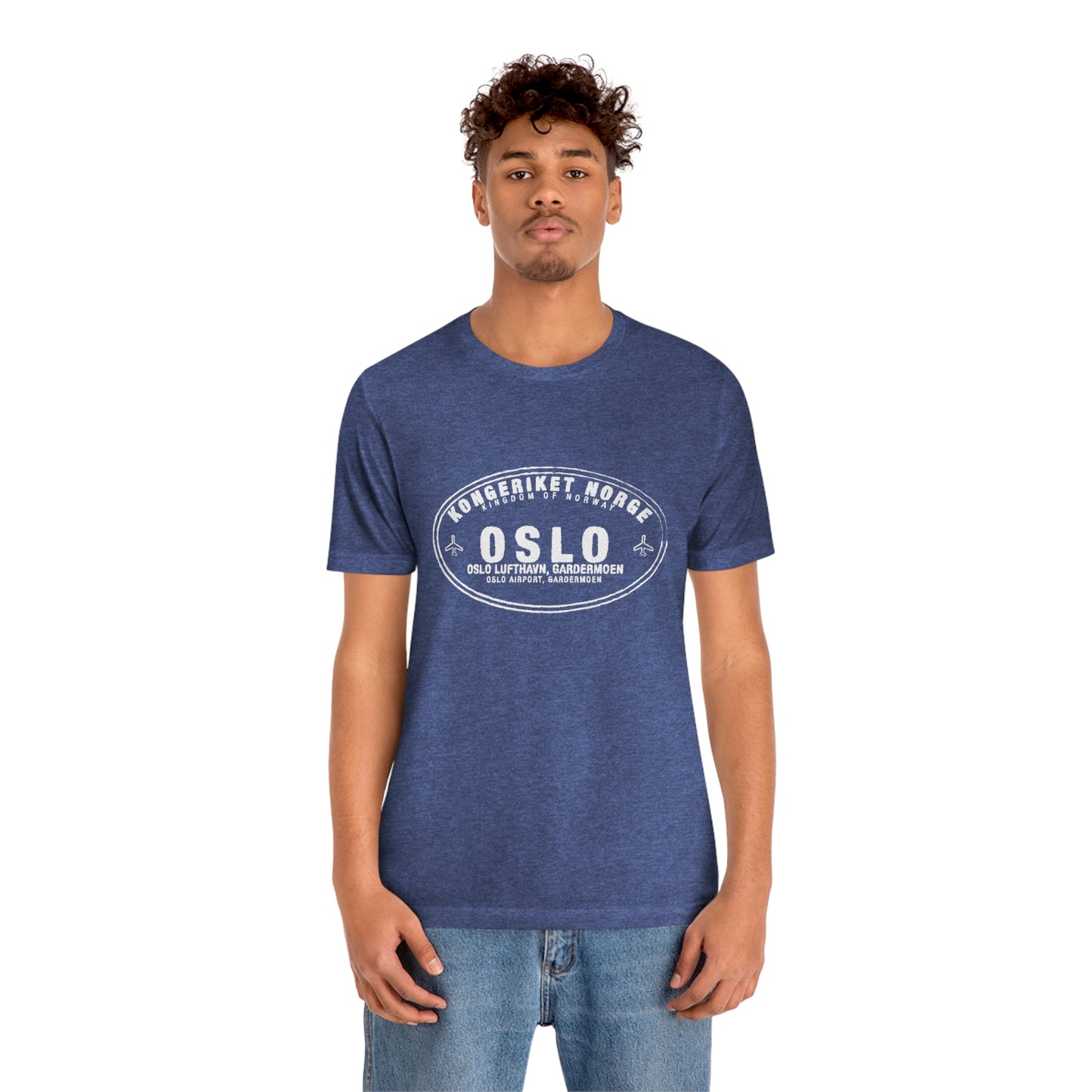 Oslo Norway Passport Stamp Vacation Travel Unisex T-shirt