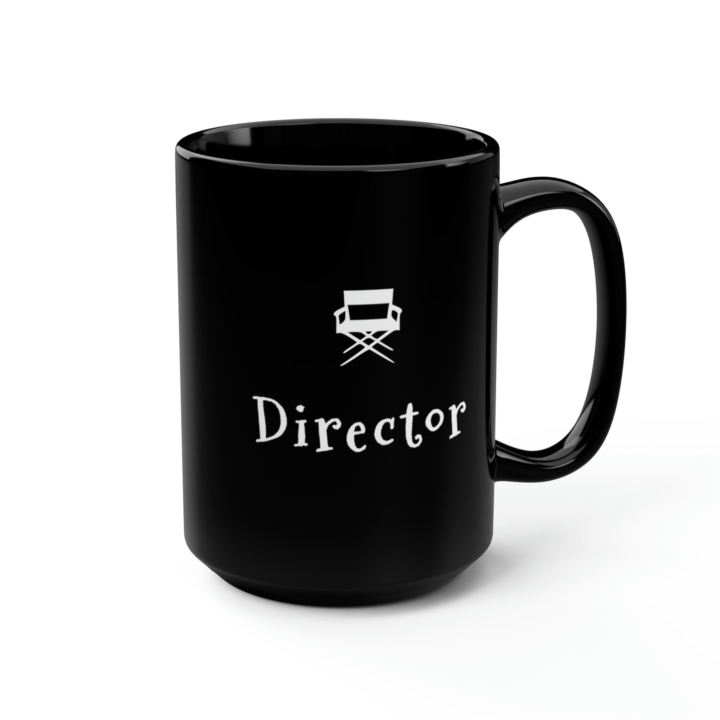 Film Director Coffee or Tea Gift for Movie Lovers and Film Buffs - Black Mug, 15oz