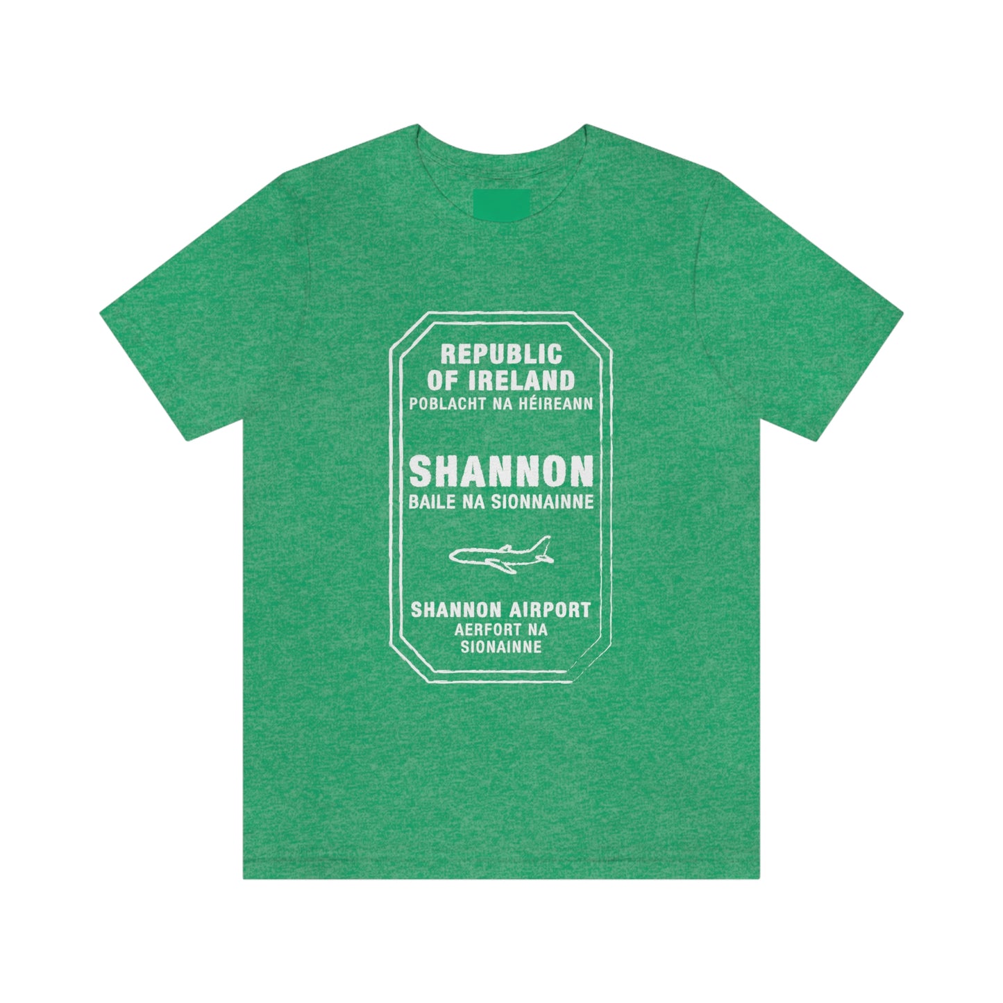 Shannon Ireland Passport Stamp Vacation Travel Unisex T-shirt