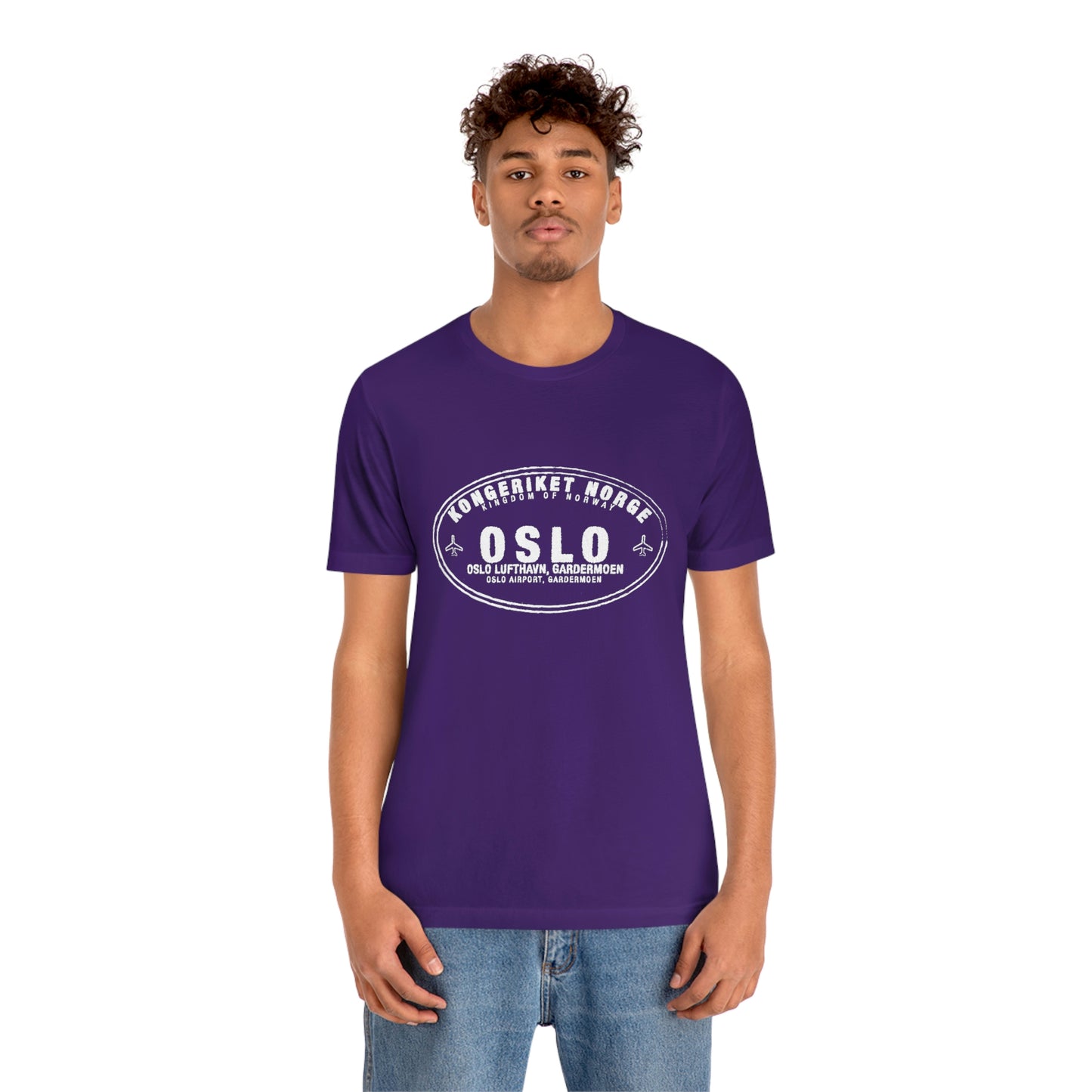 Oslo Norway Passport Stamp Vacation Travel Unisex T-shirt