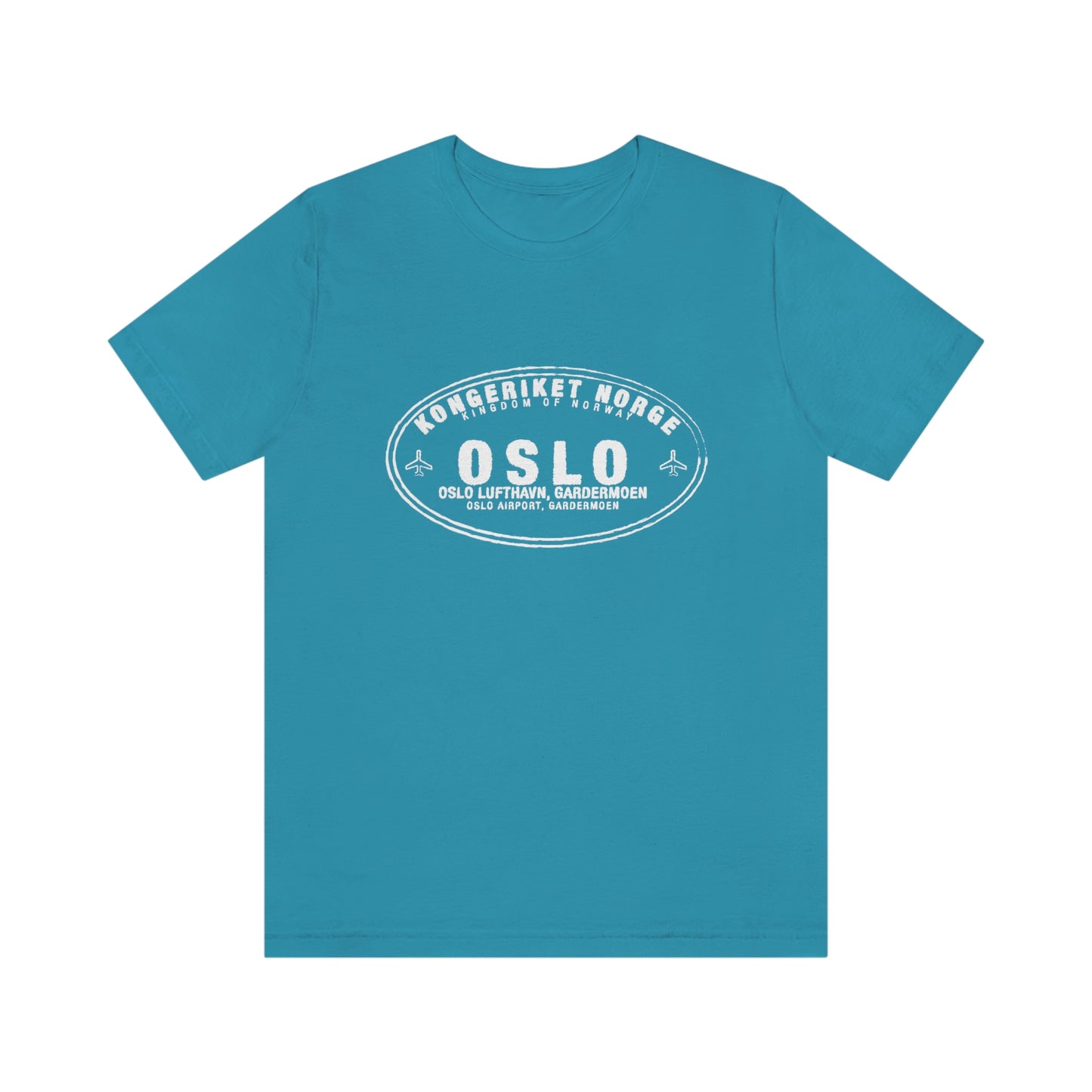 Oslo Norway Passport Stamp Vacation Travel Unisex T-shirt