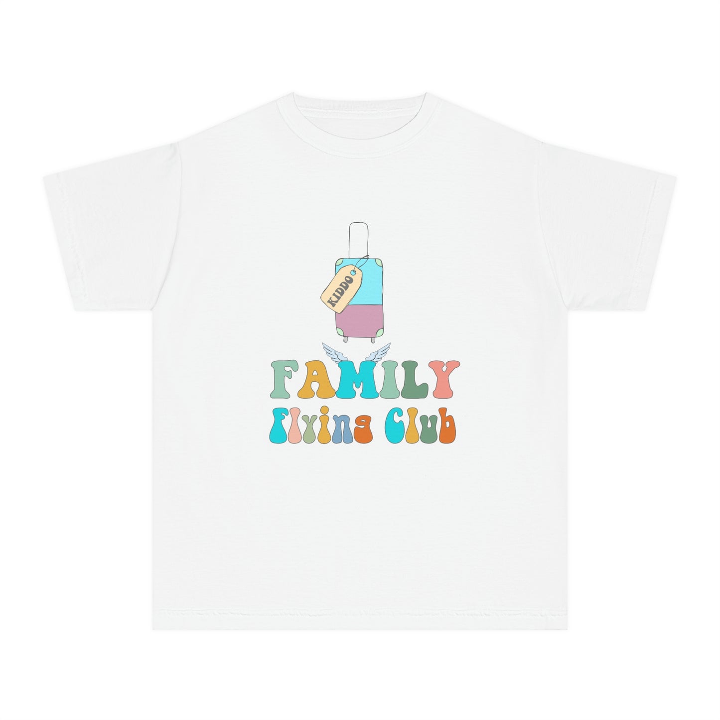 Family Flying Club - Kiddo - Family Matching Shirts - Youth Midweight Tee