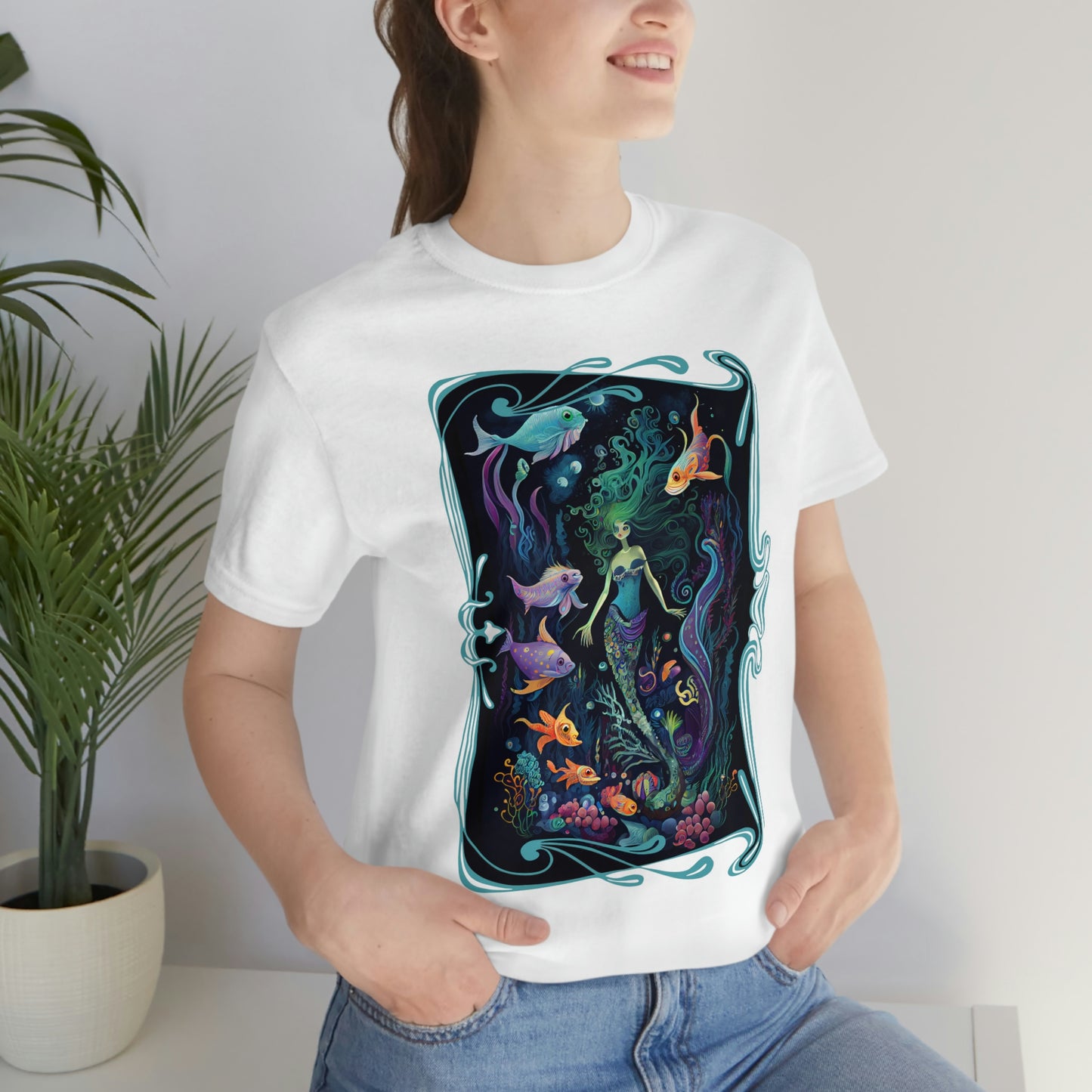 Mermaid Garden Mermaidcore Fairycore Women's Unisex T-shirt