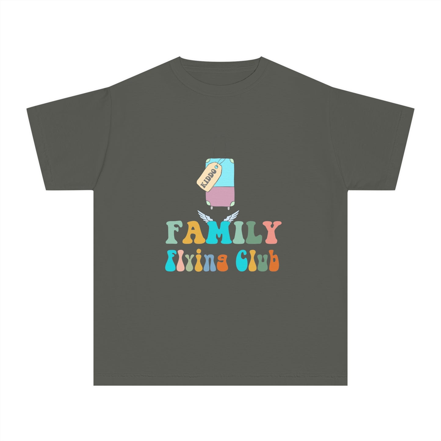 Family Flying Club - Kiddo - Family Matching Shirts - Youth Midweight Tee