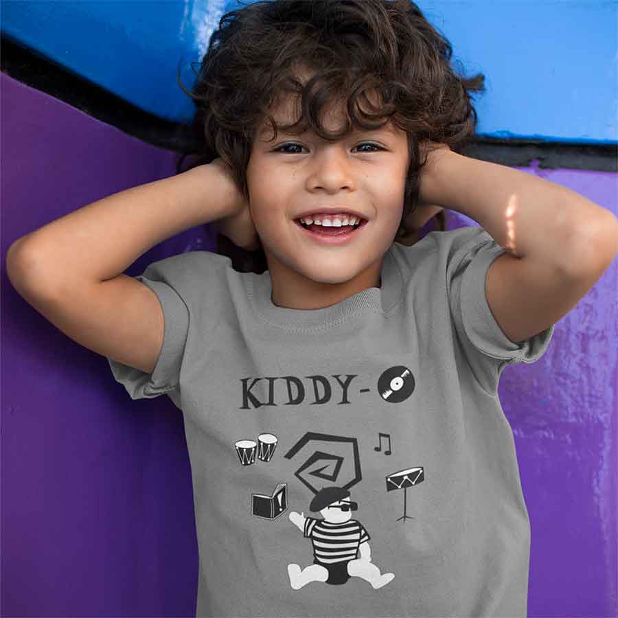 Cool Kiddy-O Beatnik Family Matching Shirts - Kids Heavy Cotton™ Tee