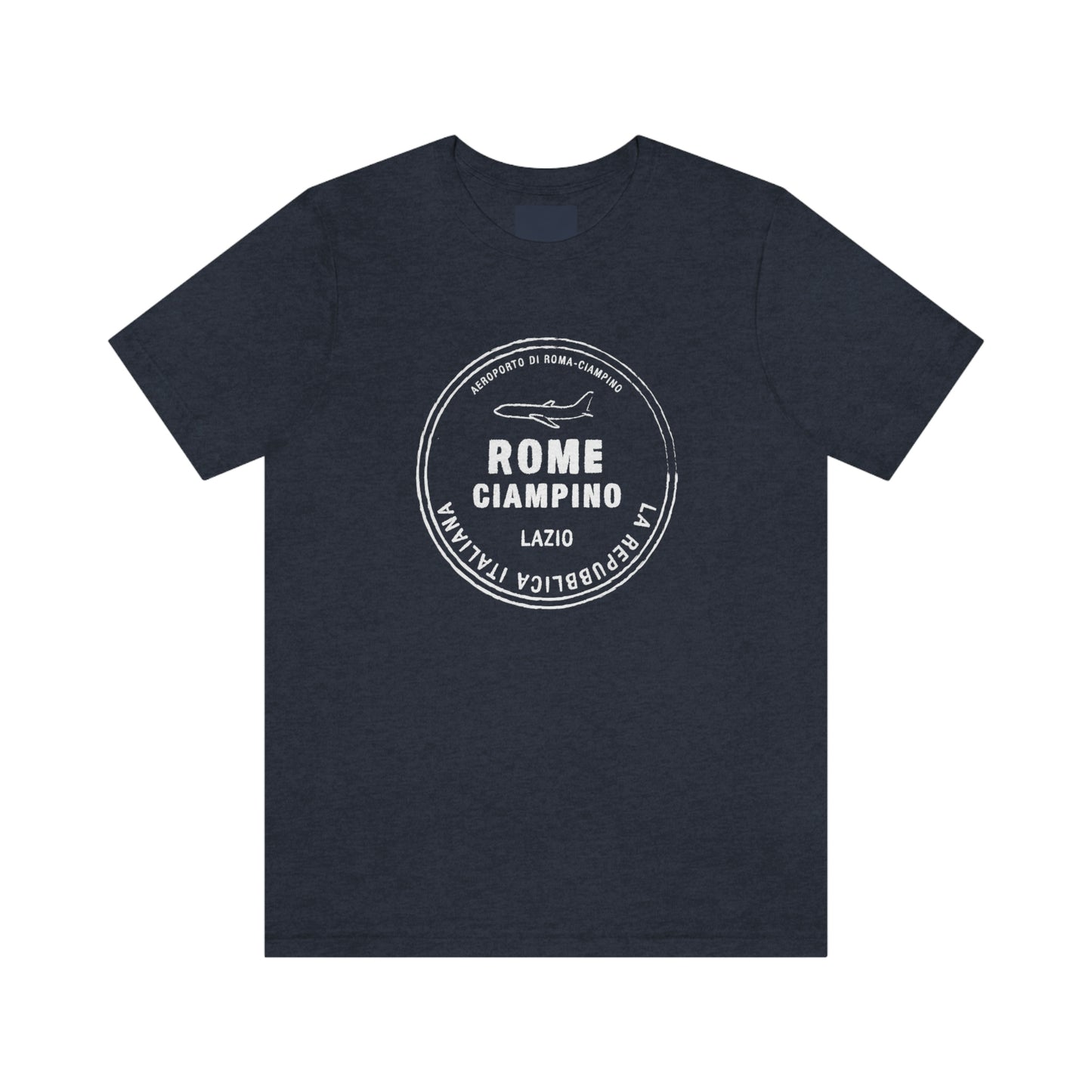 Rome Italy Passport Stamp Vacation Travel Unisex T-shirt