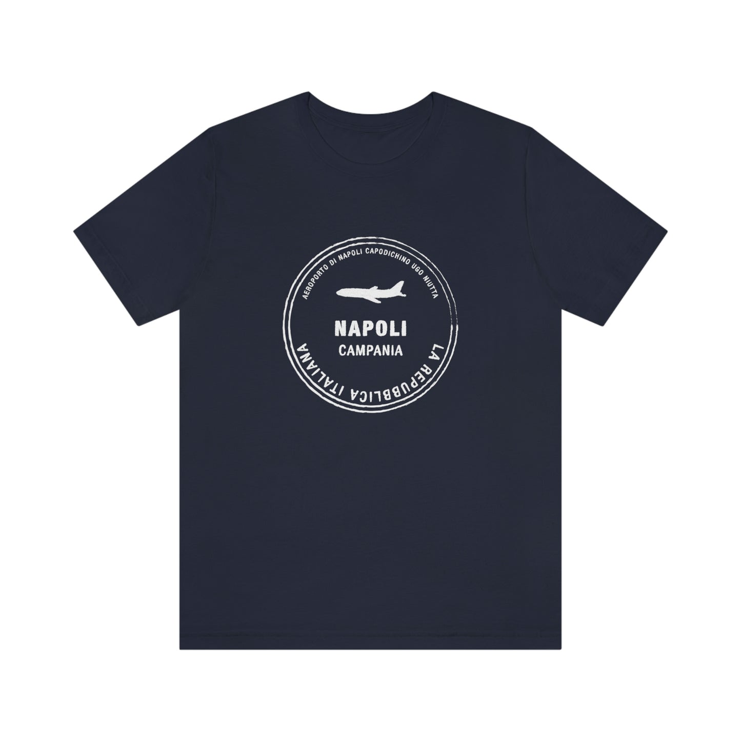 Naples Italy Passport Stamp Vacation Travel Souvenir Unisex T-shirt