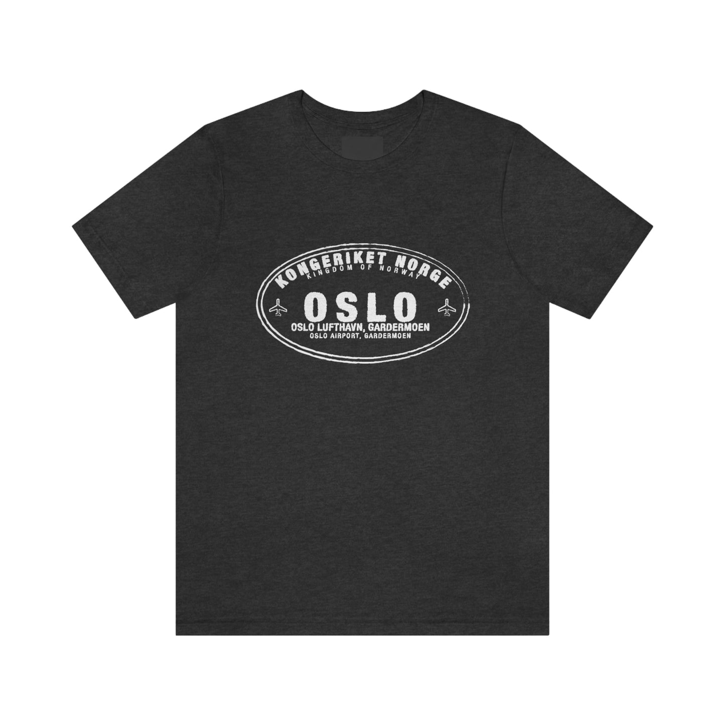 Oslo Norway Passport Stamp Vacation Travel Unisex T-shirt