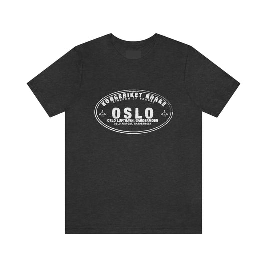 Oslo Norway Passport Stamp Vacation Travel Unisex T-shirt