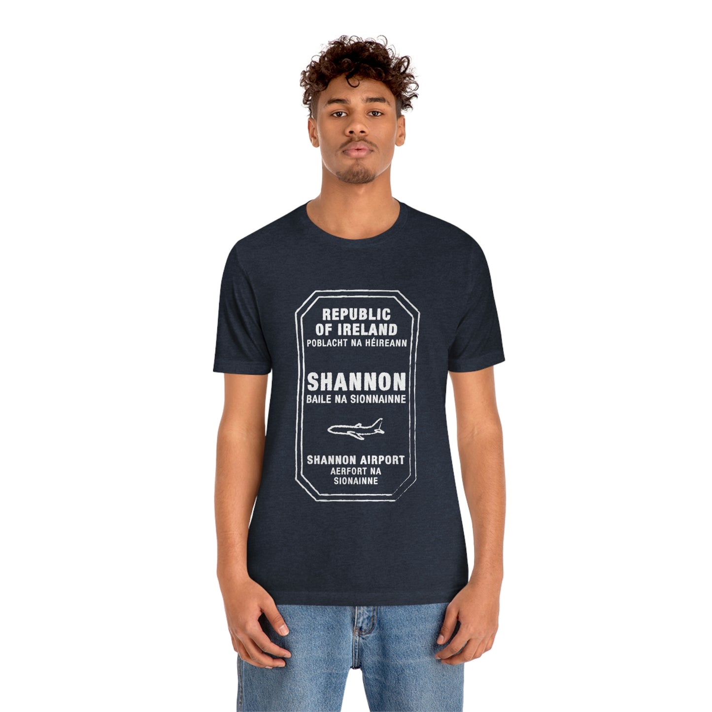 Shannon Ireland Passport Stamp Vacation Travel Unisex T-shirt