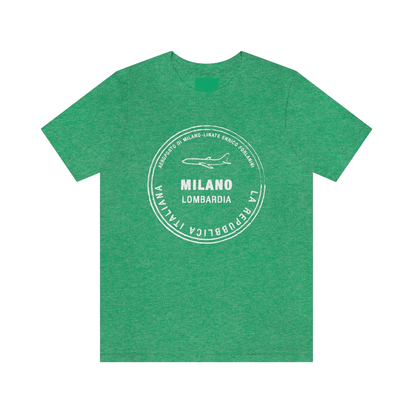 Milan Italy Passport Stamp Vacation Travel  Unisex T-shirt