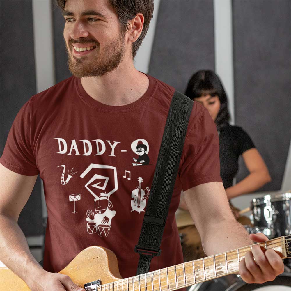 Father's Day Shirt - Cool Daddy-O Beatnik Heavy Cotton Tee