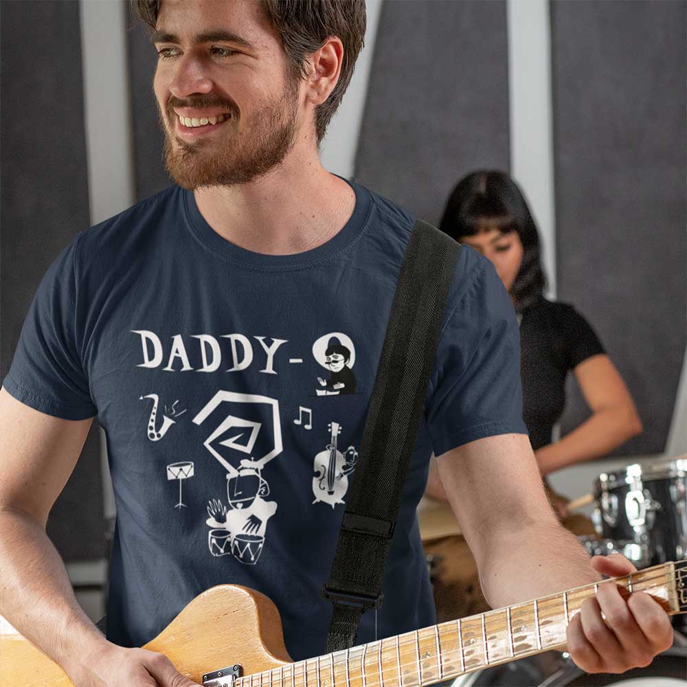 Father's Day Shirt - Cool Daddy-O Beatnik Heavy Cotton Tee