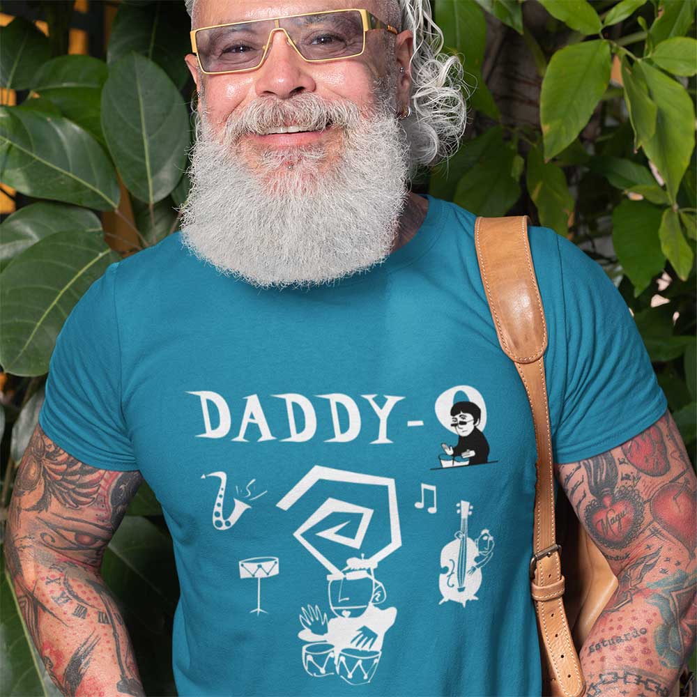 Father's Day Shirt - Cool Daddy-O Beatnik Heavy Cotton Tee