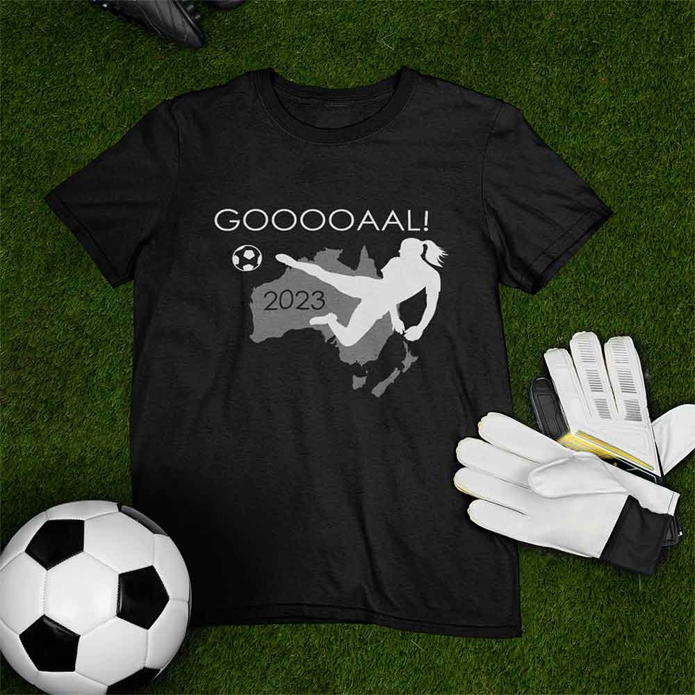 Womens and Girls Volley-Kick for Goal 2023 Soccer Unisex Softstyle T-Shirt for Teams