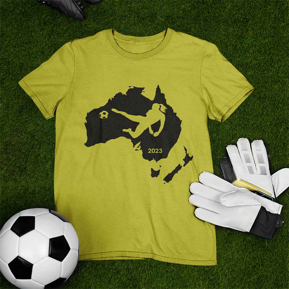 Womens and Girls Volley Kicking Soccer Ball for Teams Unisex Softstyle T-Shirt