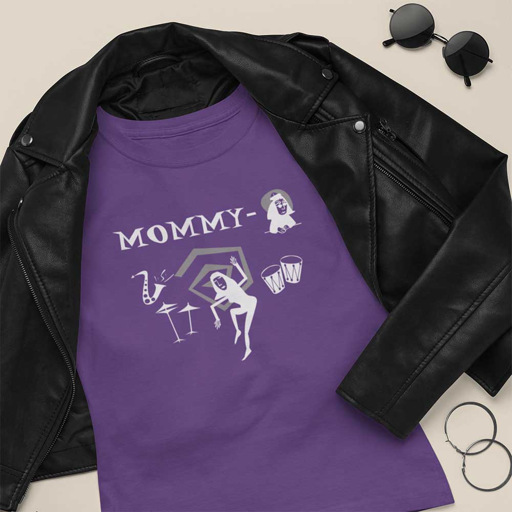 Mother's Day T-shirt - Cool Mommy-O Beatnik Women's Softstyle Tee