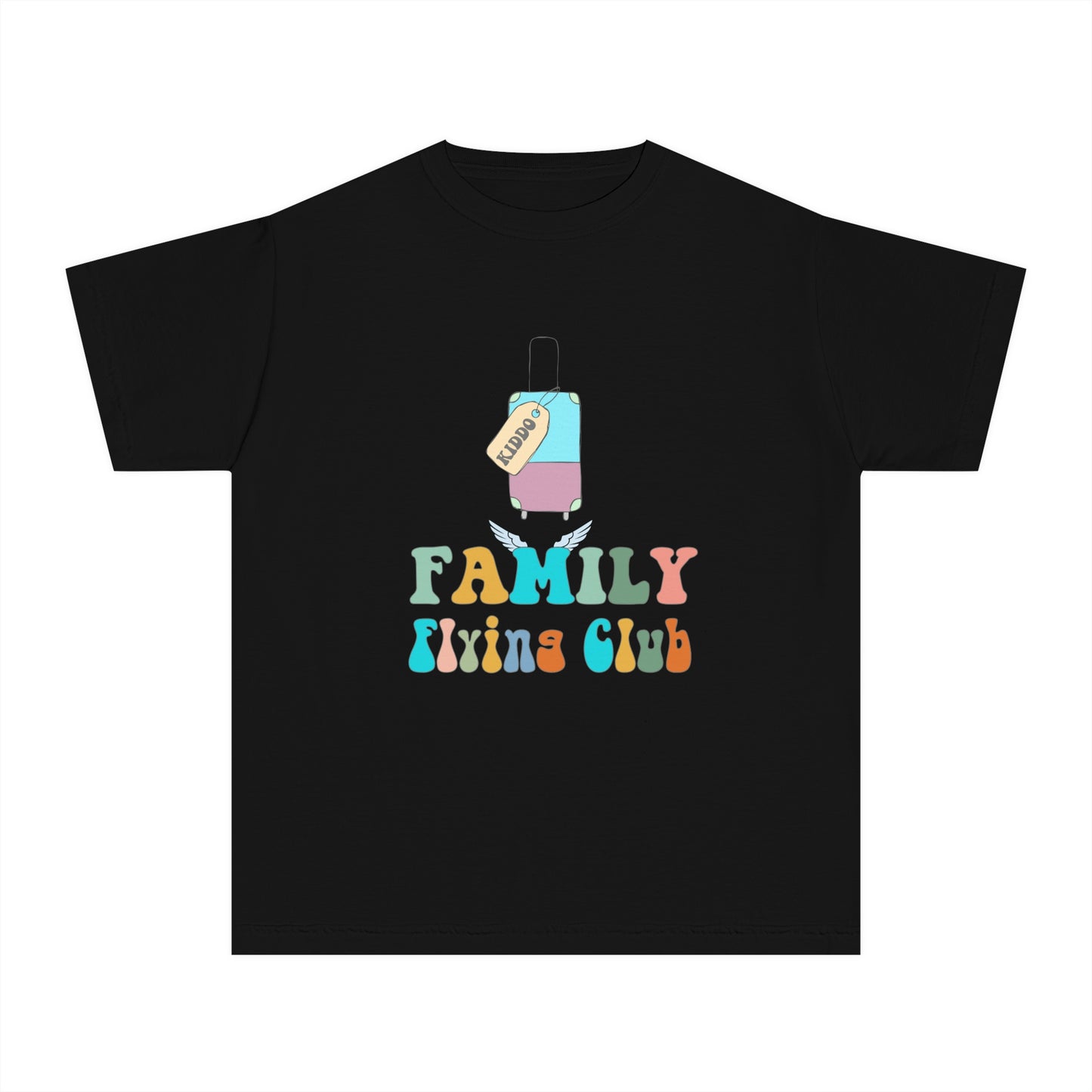 Family Flying Club - Kiddo - Family Matching Shirts - Youth Midweight Tee