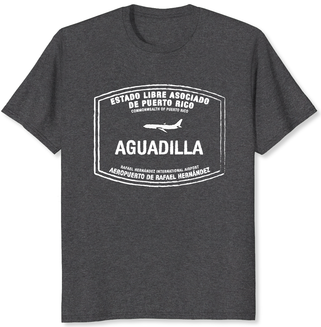 Aguadilla Puerto Rico Passport Stamp Vacation Travel T-shirt