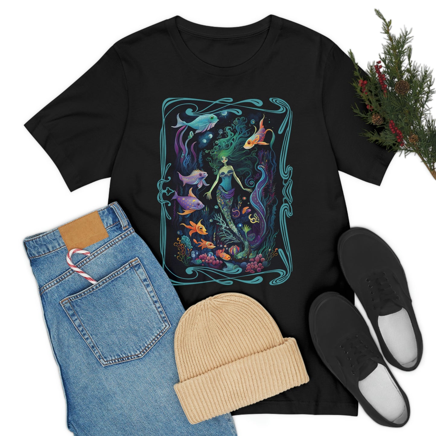 Mermaid Garden Mermaidcore Fairycore Women's Unisex T-shirt