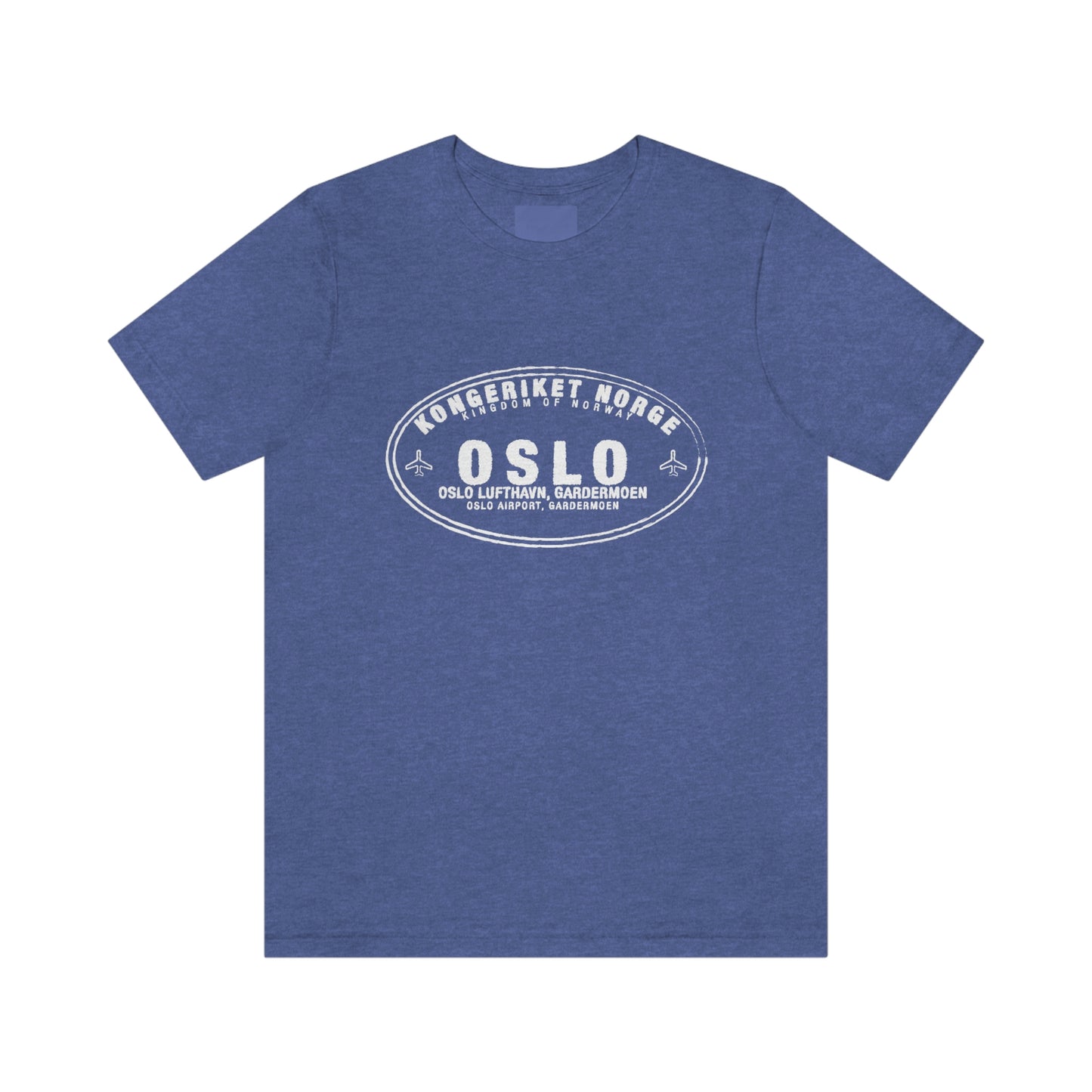 Oslo Norway Passport Stamp Vacation Travel Unisex T-shirt