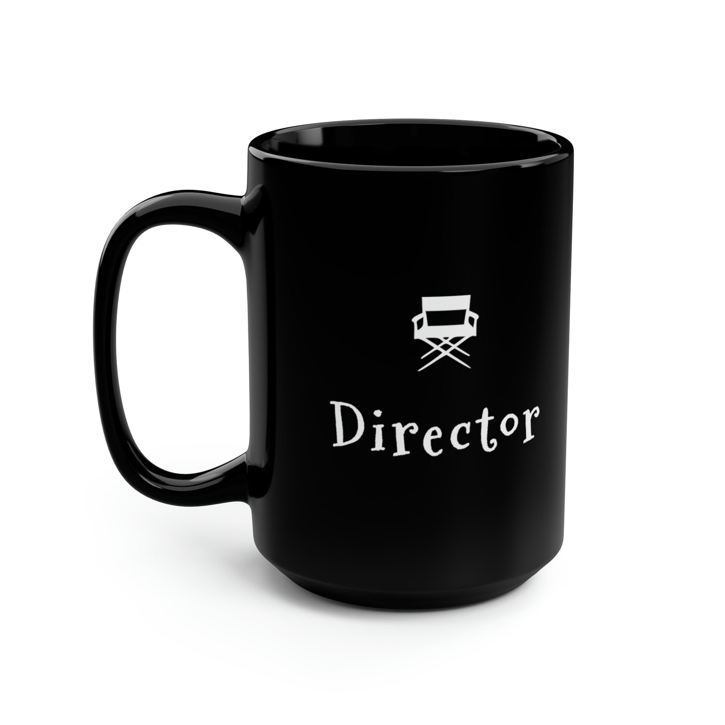 Film Director Coffee or Tea Gift for Movie Lovers and Film Buffs - Black Mug, 15oz