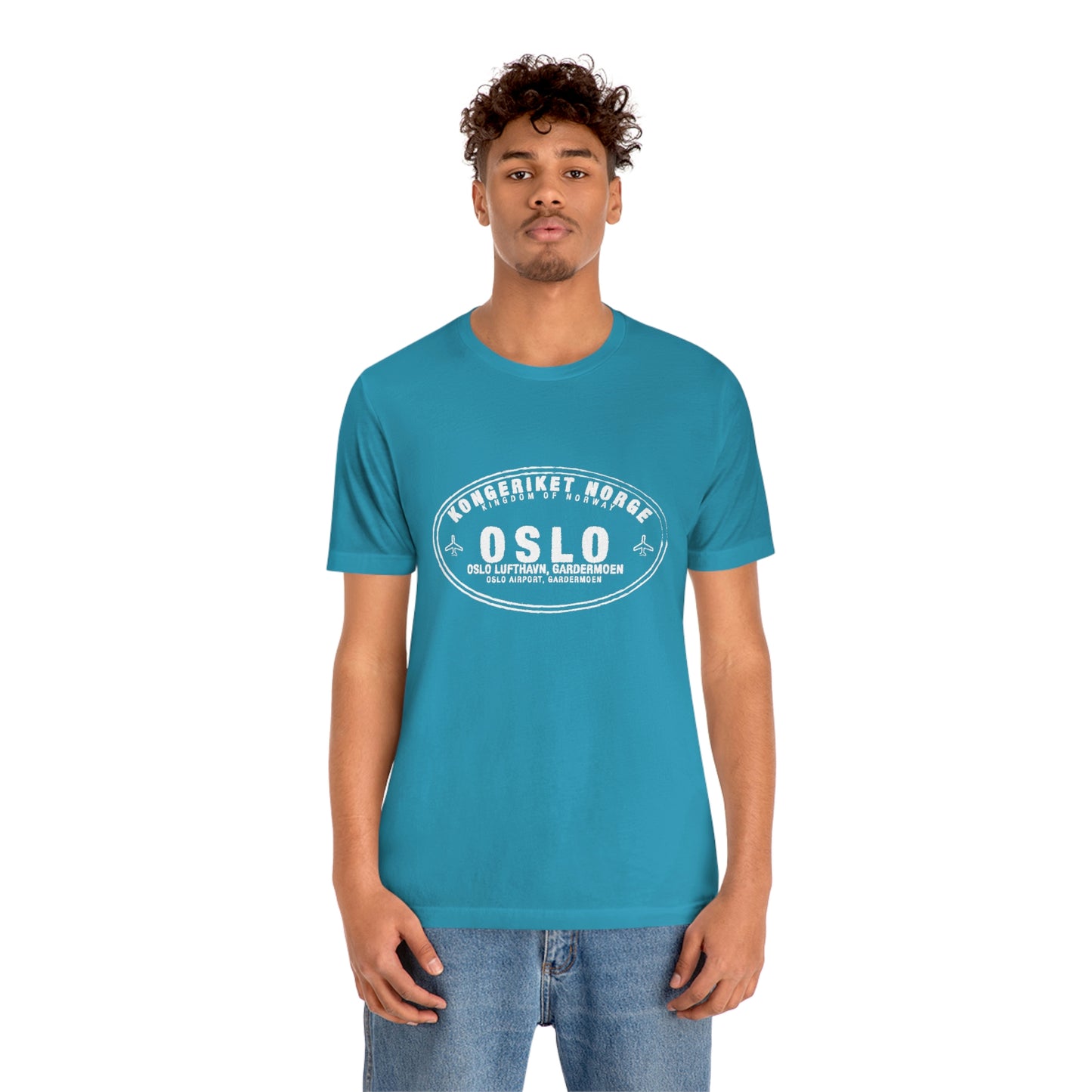 Oslo Norway Passport Stamp Vacation Travel Unisex T-shirt