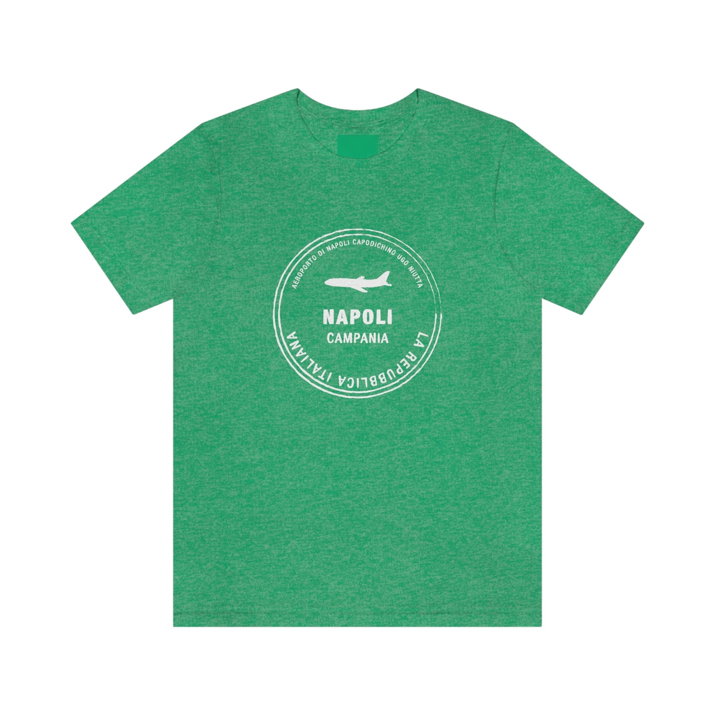 Naples Italy Passport Stamp Vacation Travel Souvenir Unisex T-shirt