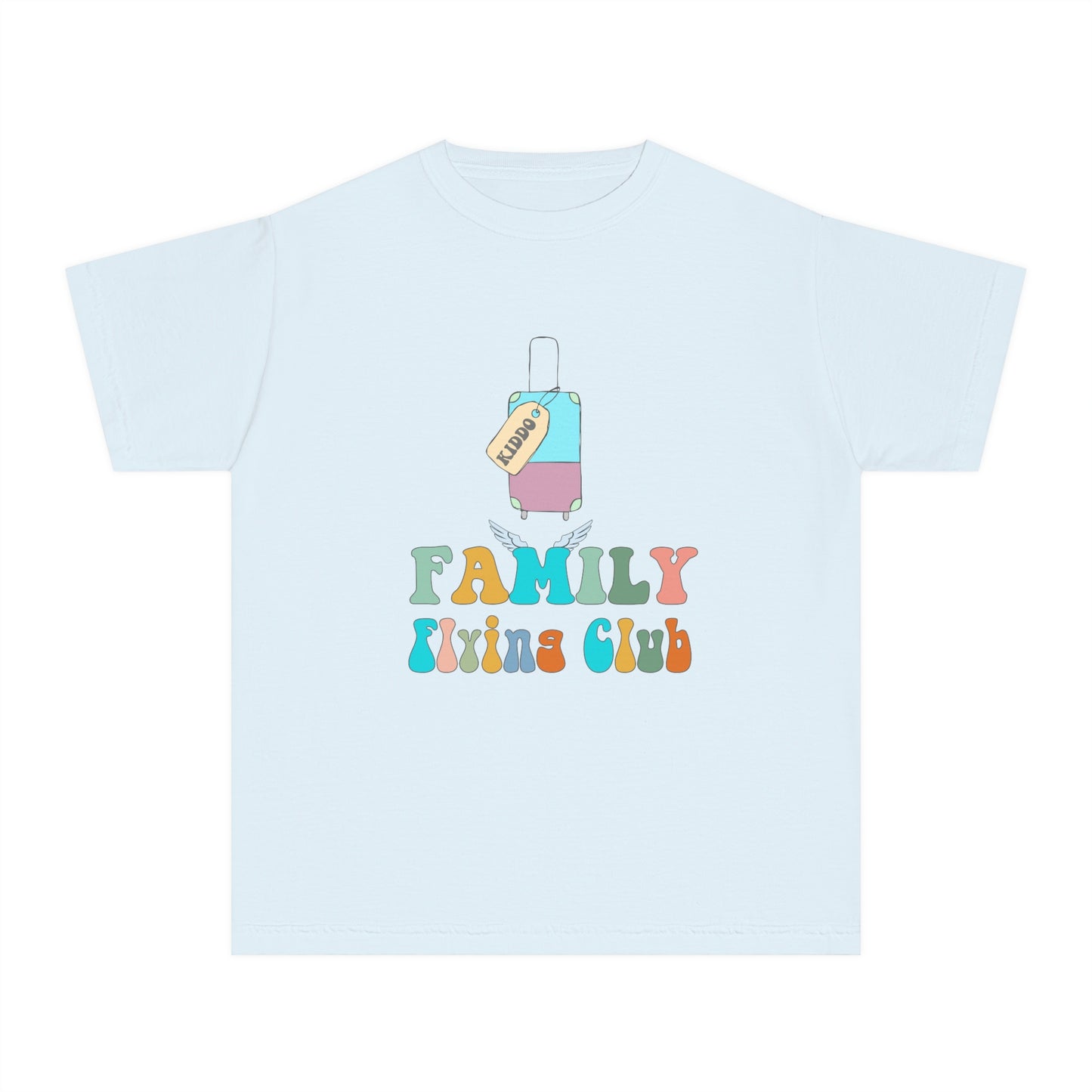 Family Flying Club - Kiddo - Family Matching Shirts - Youth Midweight Tee