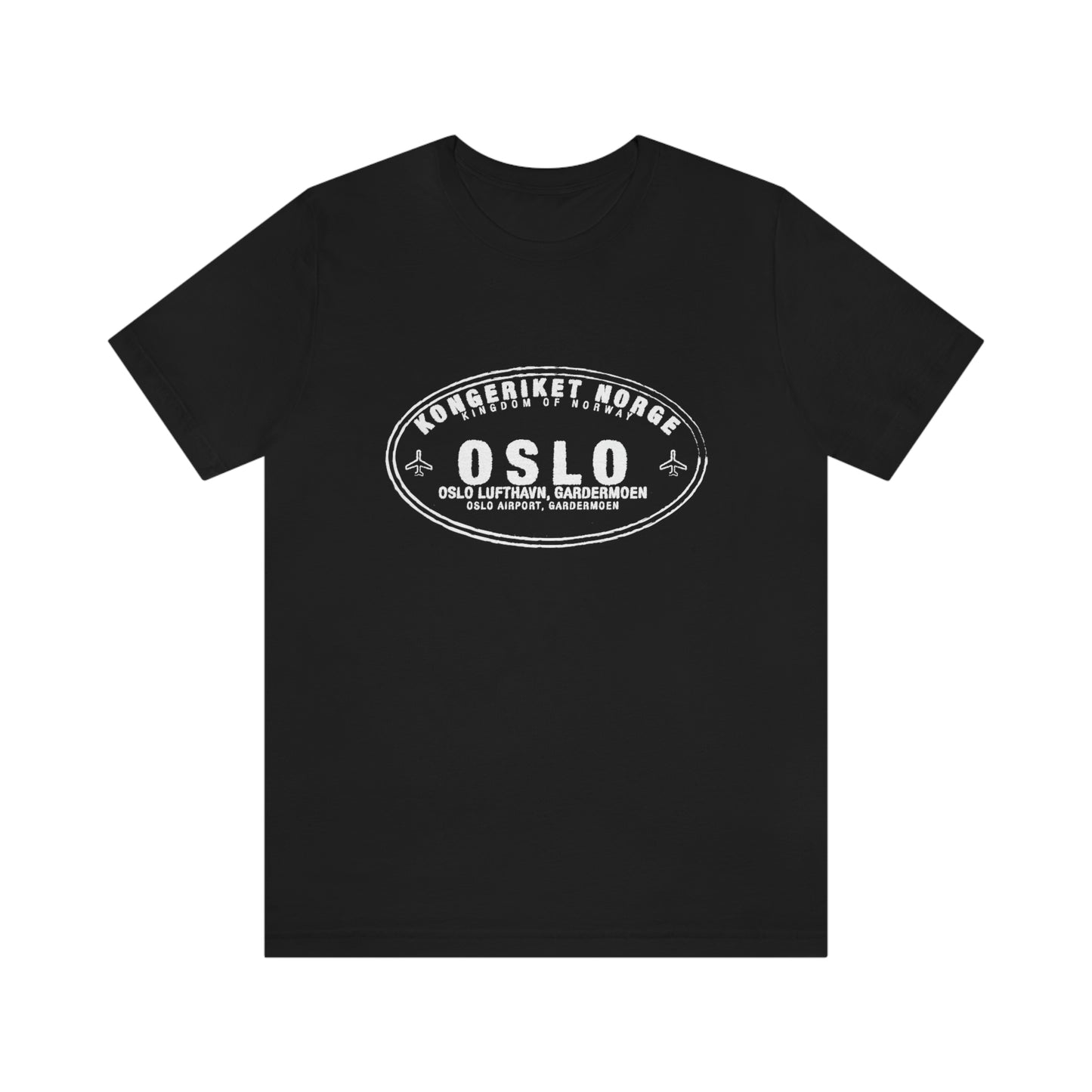 Oslo Norway Passport Stamp Vacation Travel Unisex T-shirt