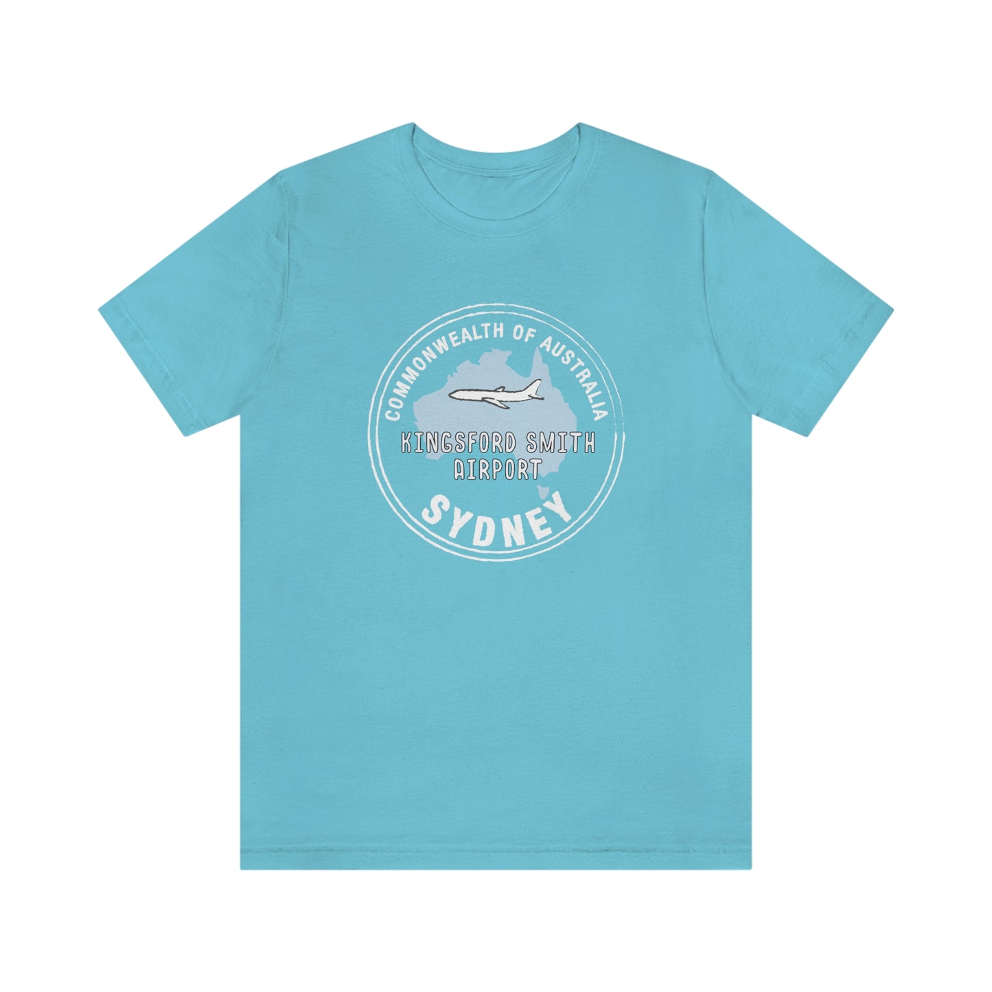 Sydney Australia Passport Stamp Vacation Travel Souvenir Unisex T-shirt