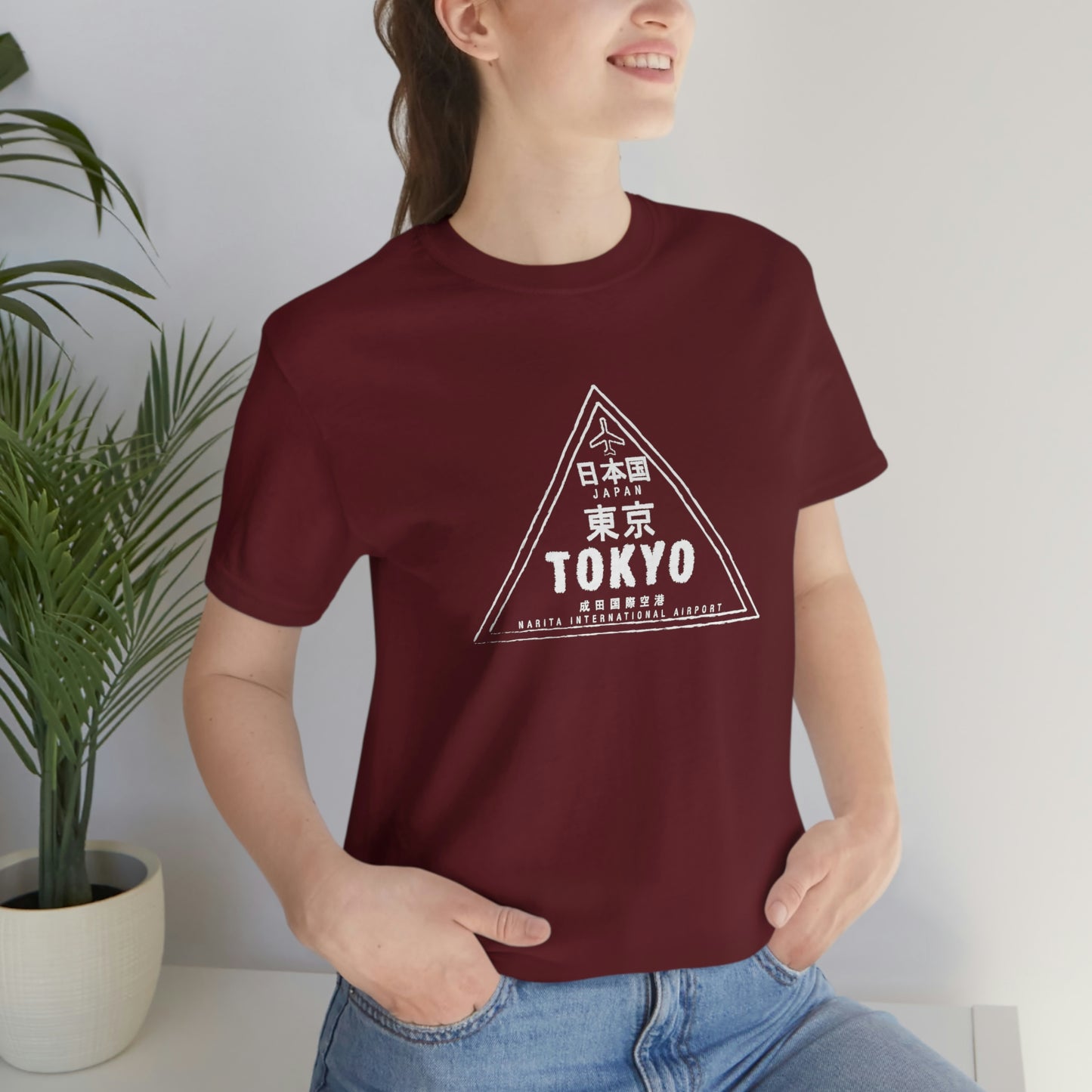 Tokyo Japan Passport Stamp Vacation Travel Souvenir Unisex T-shirt